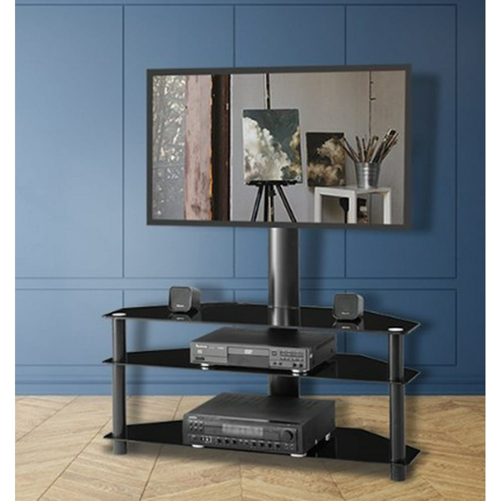 Swivel Tabletop TV Stand Base, Universal Metal TV Stand, Suitable for