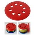 thumbnail image 6 of figatia Bar Stool Seat Replacement Barstool Accessories Round Chair Seat Top for Bar Red, 6 of 8