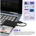thumbnail image 4 of WWS-CAC Reader Military Smart Card Reader - 7 in 1 DOD Military USB Common Access CAC Reader & SIM/SD/TF/M2/ID/IC/PIV/Camera Card Reader, Memory Stick Card Adapter Compatible with Windows, Linux, Mac, 4 of 4