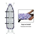 thumbnail image 4 of HELLHERO Butterflies Print Iron Board Cover, Ironing Protector for Ironing Board with Elastic Edge, Soft Comfortable Ironing Board Cover Protector Resist Scorching and Staining, 4 of 5