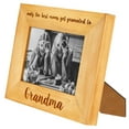 thumbnail image 4 of Americanflat 4x6 Frame engraved grandma photos sized inches elegant natural design construction photographs blonde, 4 of 6