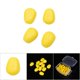 thumbnail image 3 of Lot de 60 appâts souples en plastique jaune pour la pêche (n° 1), 3 of 3