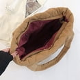 thumbnail image 5 of Corduroy Tote Bag Quilted Bag for Women Cute Aesthetic Hobo Handbag Work Shoulder Bag Puffy Padded Everyday, 5 of 6
