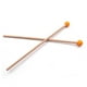 thumbnail image 5 of Baquetas profesionales para marimba/xilófono, mango de arce y cabeza de goma, diseño ergonómico, color naranja, longitud total de 365mm, ideales para percusión., 5 of 6