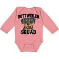 thumbnail image 3 of Inktastic Dog Rottweiler Squad Boys or Girls Long Sleeve Baby Bodysuit, 3 of 5