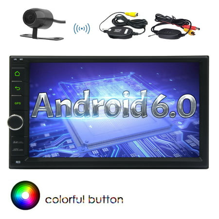 Eincar Android 6.0 Car Radio Bluetooth Autoradio Double Din Car Stereo Support GPS Sat Nav Fastboot Phone Link WIFI 3G 4G WIFI OBD DAB+ SWC USB SD FM AM RDS Radio +Wireless