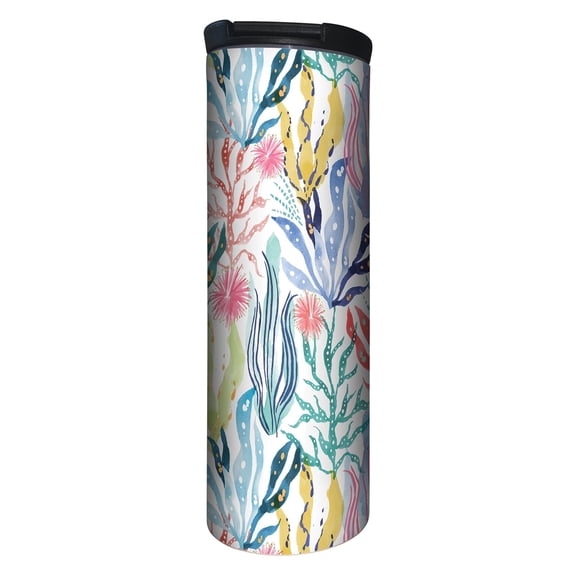 Highland Home Coral Coast 17 oz. Stainless Steel Tumbler w/Lid