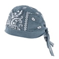 thumbnail image 3 of Gorros piratas de ciclismo, bandanas, gorros para la cabeza para mujer, deportes al aire libre, hip hop Gris oscuro, 3 of 7