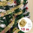 thumbnail image 2 of Aswesaw-tira de luces LED para decoración de árbol de Navidad, tira de luces de hadas para decoración del hogar, Año Nuevo, 10m, 2023, 2 of 4