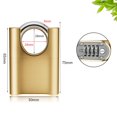 thumbnail image 4 of Large Heavy Combination Lock 4 Digits High Security Padlock Security Lock, 4 of 7