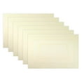 thumbnail image 1 of Design Imports Placemat PVC DOUBLEFRAME Natural Set of 6, 1 of 3