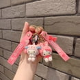 thumbnail image 2 of LLavero de figuras de Hello Kitty, modelo de acción de Anime Sanrio, My Kuromi Melody, llavero de PVC, figurita de Cinnamoroll, regalos de cumpleaños, 2 of 4