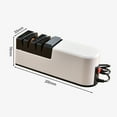 thumbnail image 2 of Electric Knife Sharpener - 5s Quick Sharpening, Dual Side, Scissors Slot, Protective Cover, 110-240V, 2 of 3