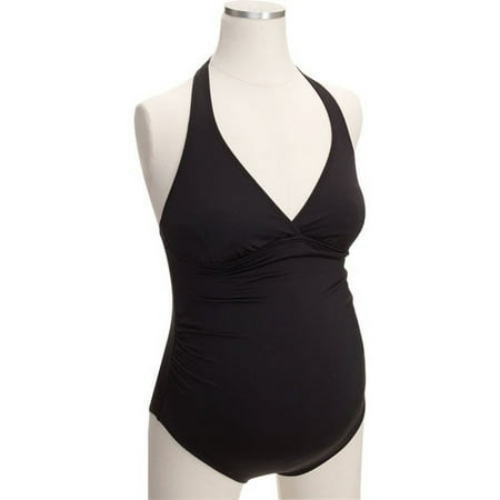 Catalina - Maternity Halter One-Piece Maillot