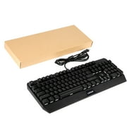 LESHP Game Keyboard 1 Color Backlight LED USB Wired Gaming Mechanical Keyboard