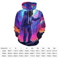 thumbnail image 2 of Astronaut in Cosmic Vortex-1-1 Men's Women New Sweatshirt Hoodie Men's Plus Size Sweatshirt Hooded Sweatshirt 3d Printed Street Men's Cloth, 2 of 6