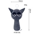 thumbnail image 1 of Sprunki Plush Game-Related Plush Toys Gray, 1 of 2