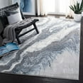 thumbnail image 3 of SAFAVIEH Craft Laidley Abstract Area Rug, 5'3" x 7'6", Blue/Grey, 3 of 8