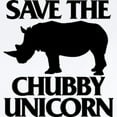 thumbnail image 2 of CafePress - Save The Chubby Unicorn Baby Light Bodysuit - Baby Light Bodysuit, Size Newborn - 24 Months, 2 of 4