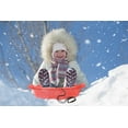 thumbnail image 6 of Superio 48" Booster Snow Sled for Kids and Adults (Red), 6 of 6