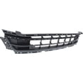 thumbnail image 2 of Bumper Grille Compatible With 2015-2018 Volkswagen Jetta Front Textured Black, 2 of 3