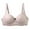 A-Khaki192, variant on Womens Push Up Bra Plaid Print Seamless Bralettes Underwire Support Adjustable Strap Side Coverage Comfort Shaping Bra