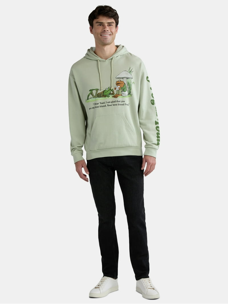 Frog and Toad Men's Big Men's Best Friend Pullover Hoodie