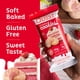 thumbnail image 3 of Quest Nutrition Frosted Cookies Twin Pack, Strawberry Cake, 1g Sugar, 10g Protein, 2g Net Carbs, Gluten Free, 16 Cookies, 3 of 5