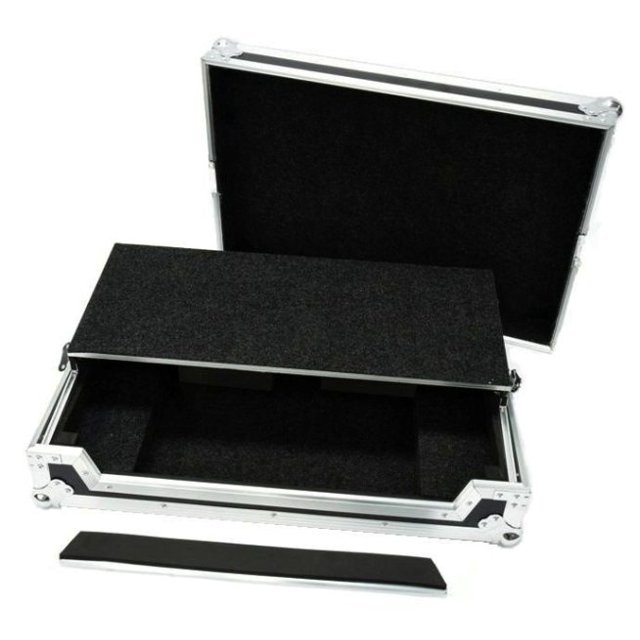 Fly Drive DJ Controller Case Fits Denon MC7000 w/Laptop Shelf