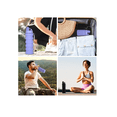 thumbnail image 3 of Botella Agua Plegable Silicona Deportiva Portatil 500ml Xtellar morado, 3 of 4