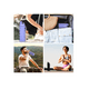 thumbnail image 3 of Botella Agua Plegable Silicona Deportiva Portatil 500ml Xtellar morado, 3 of 4