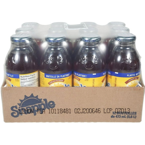 Snapple Citron 12 x 473 ML, 5676 ML de Boisson Gazeuse