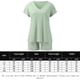 thumbnail image 2 of Blusa Conjunto corto de 2 piezas para mujer, ajuste holgado, traje diario de color sólido para mujer (verde S) Ygjytge Verde T S para Mujer, 2 of 9