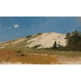 thumbnail image 2 of Herman Hartwich 24x16 Gold Ornate Framed and Double Matted Museum Art Print Titled - Cape Cod, Sand Dune (1894), 2 of 4