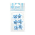 thumbnail image 6 of Offray Accessories, Light Blue, 3/4 inch 5 Petal Gem Flower, 6 count, 1 Package, 6 of 7
