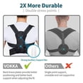 thumbnail image 2 of Posture Corrector for Men and Women, Spine and Back, Pain Relief (Black, Large), 2 of 5
