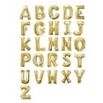 thumbnail image 2 of BalsaCircle 16" Mylar Foil Plain Balloon Gold Letter H Wedding Party Decor, 2 of 6