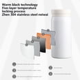 thumbnail image 4 of TopLLC Kitchen Gadgets, Kitchen Accessories 316 Stainless Steel Insulation Cup Foolproof Solid Color Portable Outdoor Water Cup 200ml Small Capacity Pocket Cup Winter Gift Water Cup Solid color cup, 4 of 8