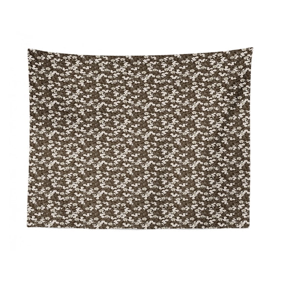 Moon Tapestry, Crescent Moon Stars Fantasy Color Gradient Background, Fabric Wall Hanging Decor for Bedroom Living Room Dorm, 2 Sizes, Multicolor, by Ambesonne