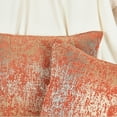 thumbnail image 6 of Home Soft Things Jacquard Chenille Big Zipper Throw Pillow Cover 2 Piece Set - Orange - 14" x 26", 6 of 6
