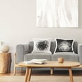 thumbnail image 3 of Stupell Industries Black & White Chaotic Scribble Square Decorative Printed Throw Pillow, 18 x 18, Set of 2, 3 of 6