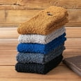 thumbnail image 4 of Dalrosia Fuzzy Socks for Men & Women Cozy Fluffy Winter Warm Slipper Socks Microfiber Soft Home Sleeping Socks, 4 of 5