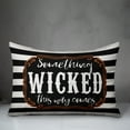 thumbnail image 3 of Creative Products Something Wicked this Way Comes 14x20 Spun Poly Pillow, 3 of 3