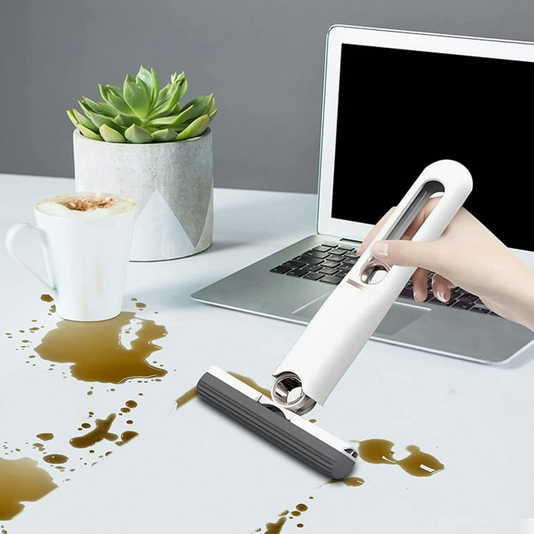 Hand Washable Desktop Cleaning Mini Mop Portable Self Mini Mop Mini Desktop, Size: 27