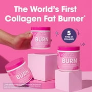 Obvi Collagenic Burn for Weight Loss, Collagen Peptides Infused Thermogenic Burner, 120 Capsules