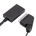 thumbnail image 2 of Methold Adaptador 1,4 a Scart profesional hembra a macho 40cm Cable casa sala de estar Oficina grabadora convertidor Electrónica, 2 of 6