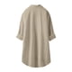 thumbnail image 5 of Tops casuales para mujer,Blusa informal lisa para mujer, manga larga con bolsillos, cuello vuelto, poliéster ligero, para uso diario en casa, sopatenor, 5 of 8