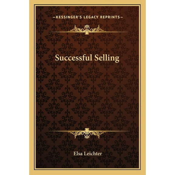Successful Selling (Paperback)
