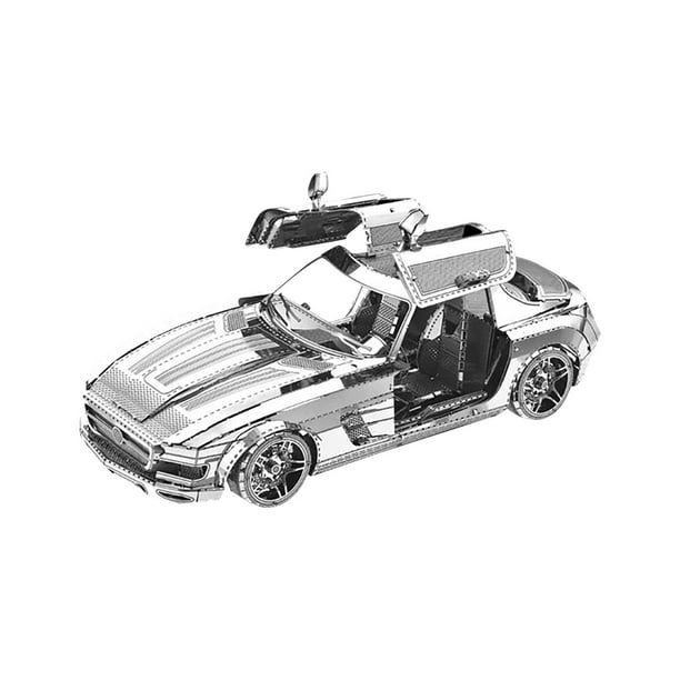 Coche 3D Diy Modelos Ensamblados Modelos Decoración Metal Puzzles De Mesa Deportes Puzzle Juguete
