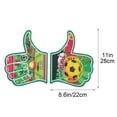 thumbnail image 3 of Foam Finger Cheering Gloves, EVA Fan Hand Gloves Lightweight Comfortable Reusable Sports Supporter Accessory Easy Wave Durable Design for Stadium Events Parties Team Fans, 3 of 5